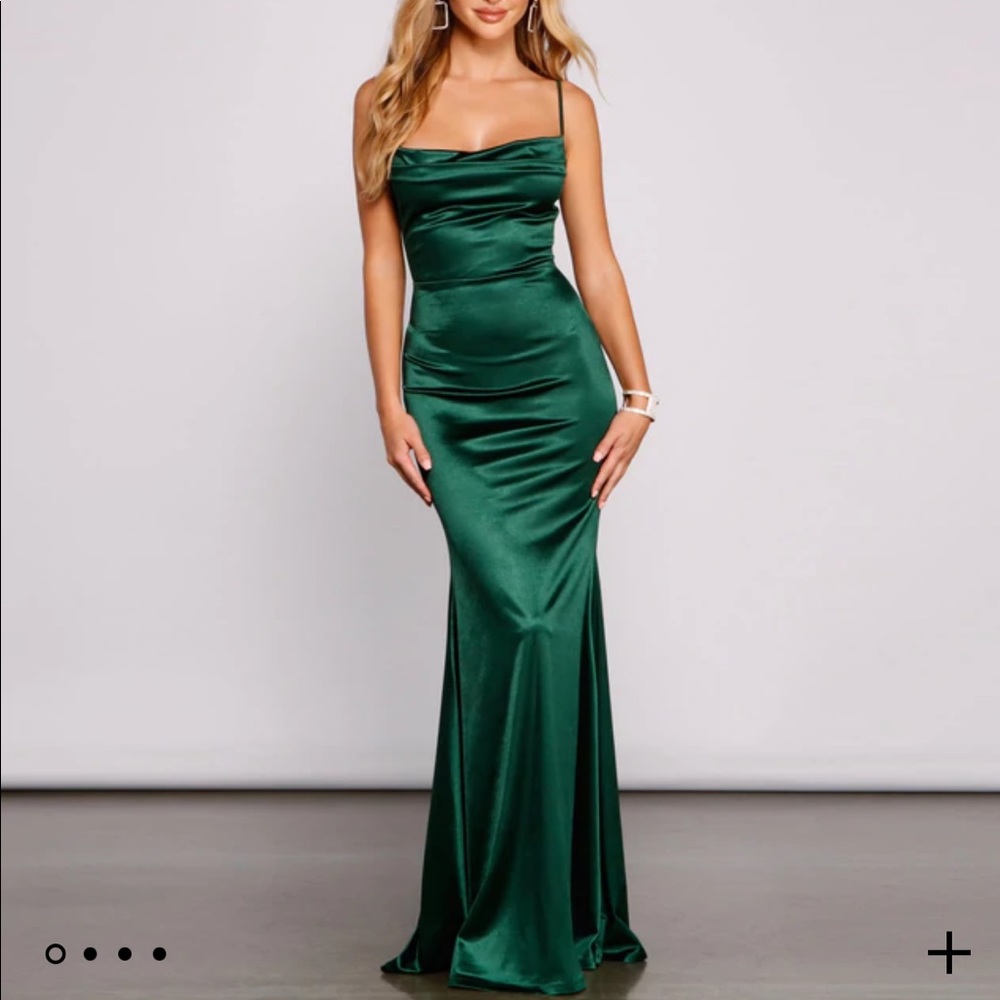 Windsor formal satin mermaid dress